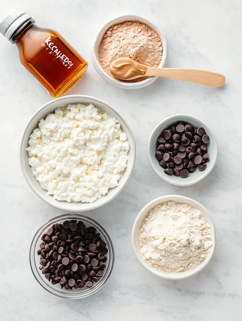 Cottage Cheese Cookie Dough: A Creamy, Guilt-Free Treat You’ll Crave 5 Cottage cheese cookie dough ingredients