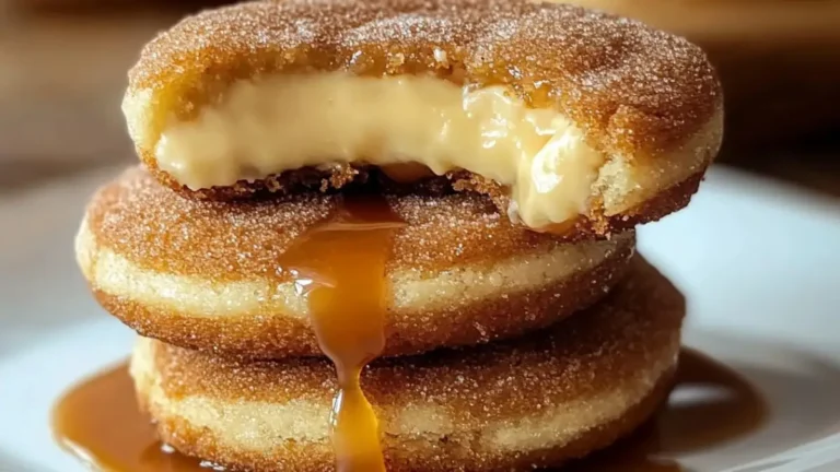 Churro Cheesecake Cookies – Irresistibly Warm & Creamy 8 freshly baked churro cheesecake cookies with cinnamon sugar