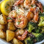 Parmesan Crusted Shrimp Recipe with Crispy Potatoes 3 Parmesan Crusted Shrimp