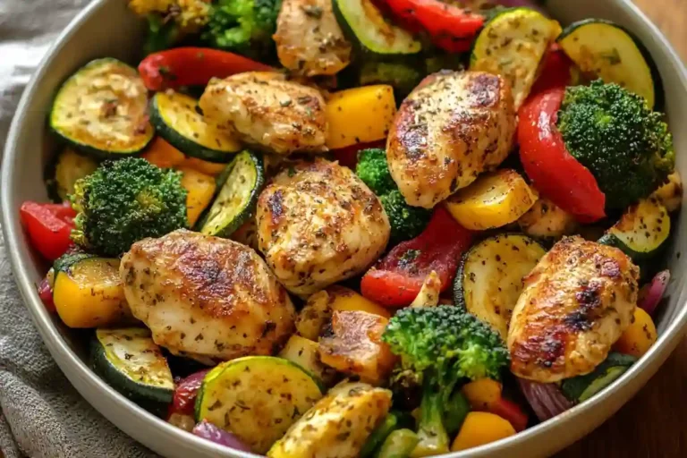 Air Fryer Chicken Bowl