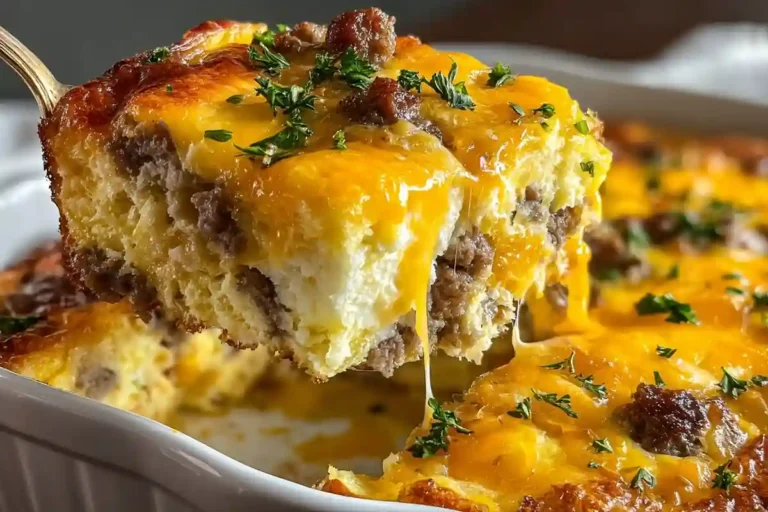 Breakfast Sausage Casserole made easy and delicious 2 Breakfast Sausage Casserole