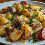Cheesy Ranch Sausage Potatoes Made Easy Tonight 3 Cheesy Ranch Sausage Potatoes