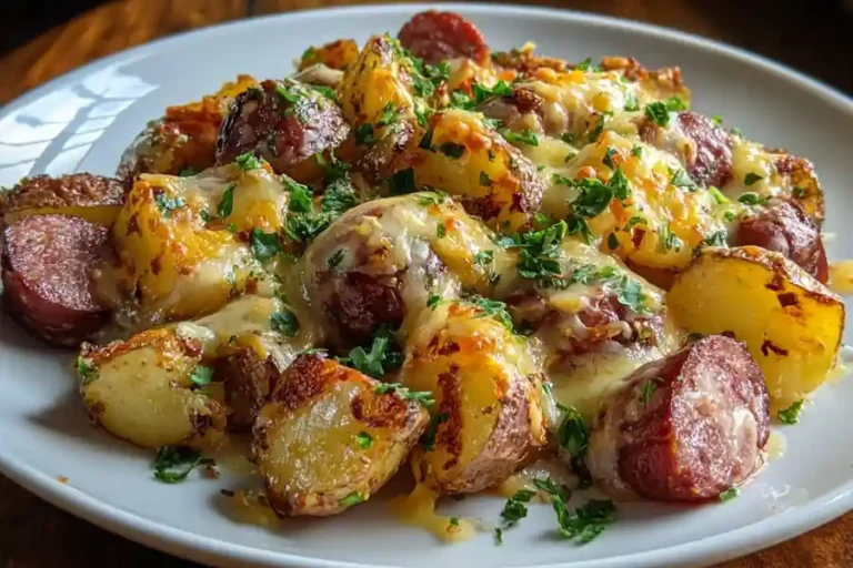 Cheesy Ranch Sausage Potatoes