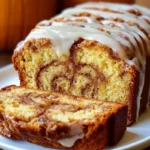 Cinnamon Roll Pumpkin Bread