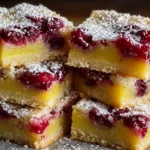 Cranberry Lemon Bars