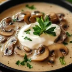 Creamy Mushroom Soup 1