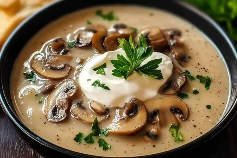 Creamy Mushroom Soup 1