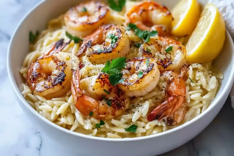 Creamy Shrimp Orzo