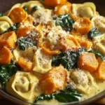 Creamy Tortellini Skillet Is the Ultimate Cozy Dinner 3 Creamy Tortellini Skillet