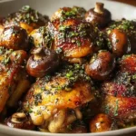 Herb Roasted Mushroom Chicken Recipe You’ll Crave 3 Herb Roasted Mushroom Chicken