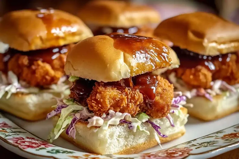 Maple Chicken Sliders