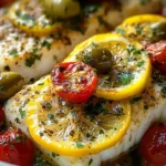 Mediterranean Baked Fish