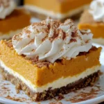 No Bake Pumpkin Cheesecake Bars