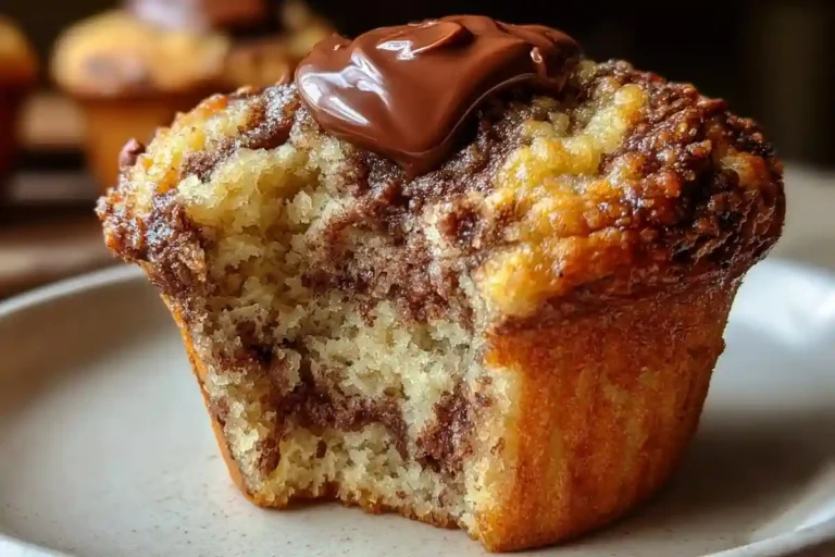Nutella Banana Muffins