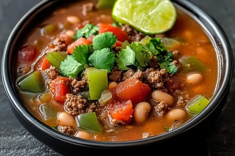 Pinto Bean Beef Soup
