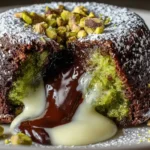 Pistachio Lava Cake