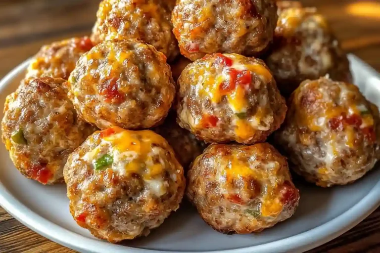 Rotel Sausage Balls