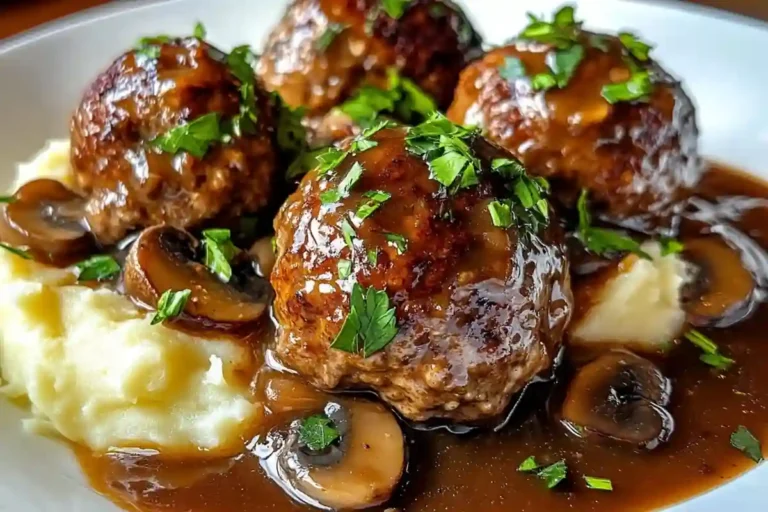 Salisbury Steak Meatballs