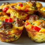Sausage Egg Bites Recipe for Quick Protein Snacks 3 Sausage Egg Bites
