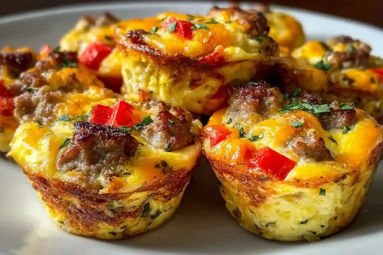 Sausage Egg Bites Recipe for Quick Protein Snacks 2 Sausage Egg Bites