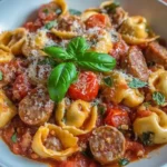 Sausage Tortellini Pasta Made Easy in 30 Minutes 3 Sausage Tortellini Pasta