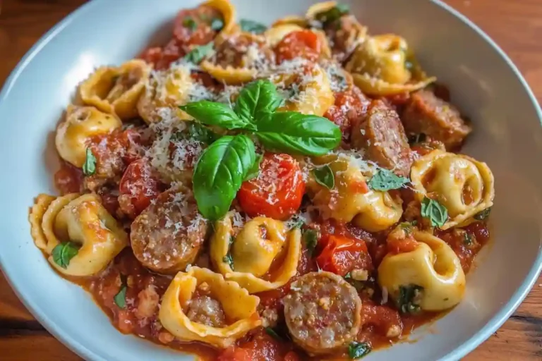 Sausage Tortellini Pasta Made Easy in 30 Minutes 2 Sausage Tortellini Pasta