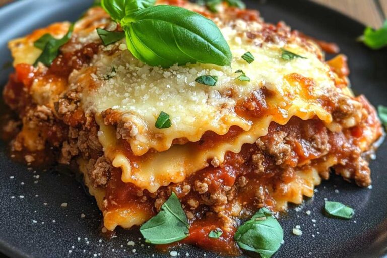 Slow Cooker Ravioli Lasagna