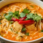 Thai Red Curry Noodle Soup Recipe in 30 Minutes 3 Thai Red Curry Noodle Soup