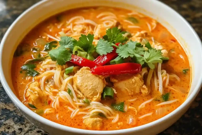 Thai Red Curry Noodle Soup Recipe in 30 Minutes 2 Thai Red Curry Noodle Soup