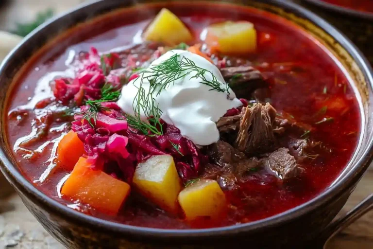 Ukrainian Borscht Soup Recipe for Classic Comfort 2 Ukrainian Borscht Soup