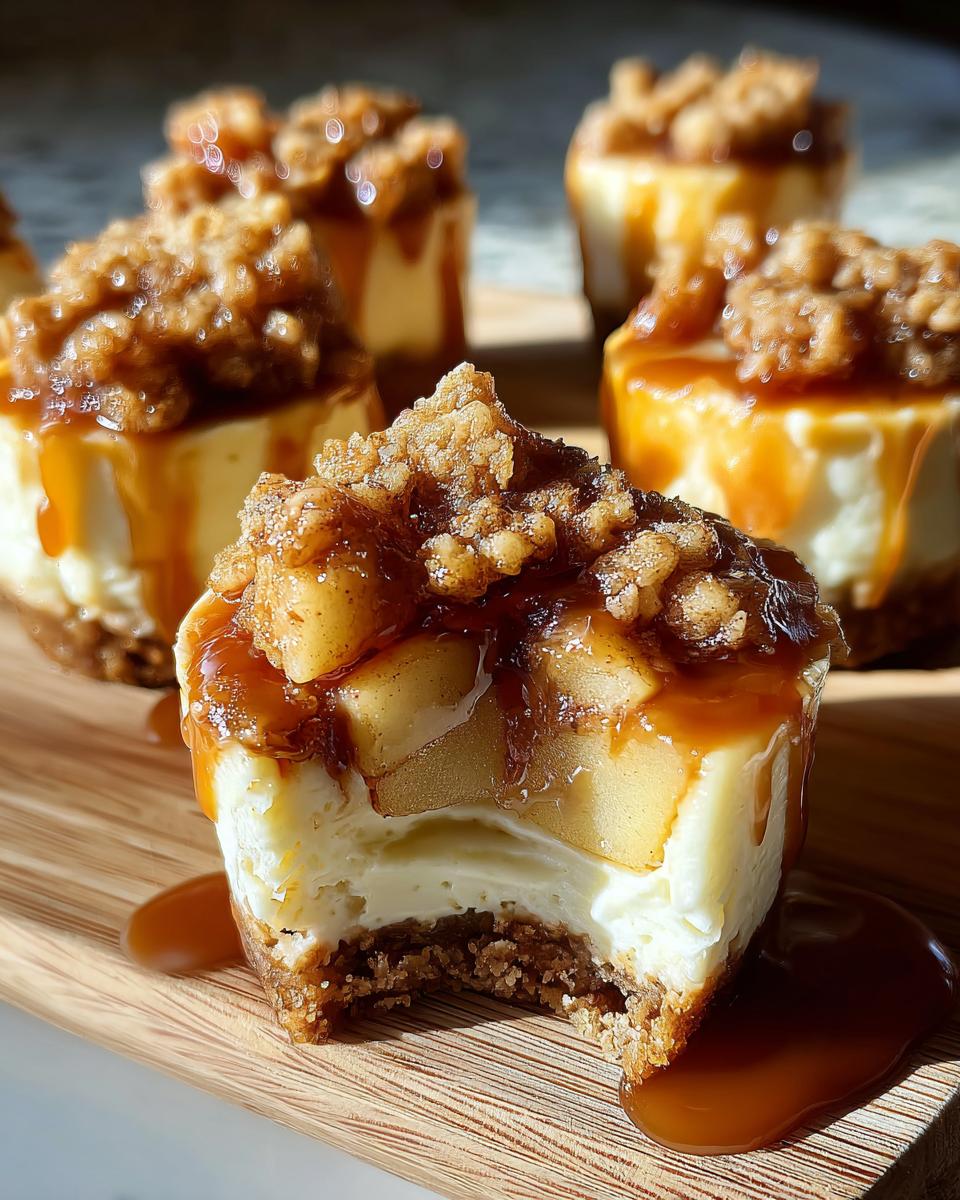 Apple Cheesecake Bites - detail 1