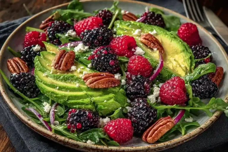 Blackberry Avocado Salad