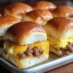 Breakfast Sliders with Syrup