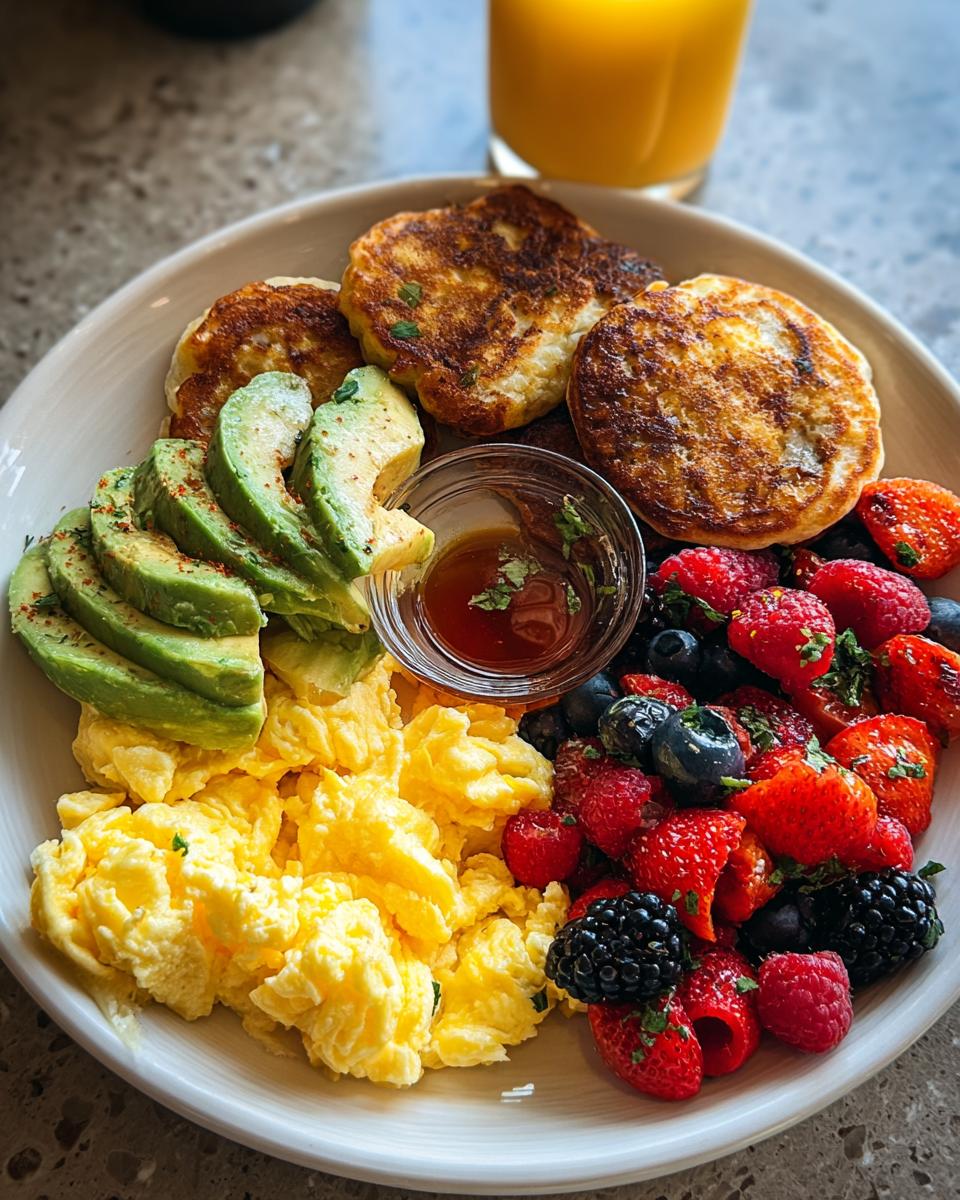 California Breakfast Plate - detail 1