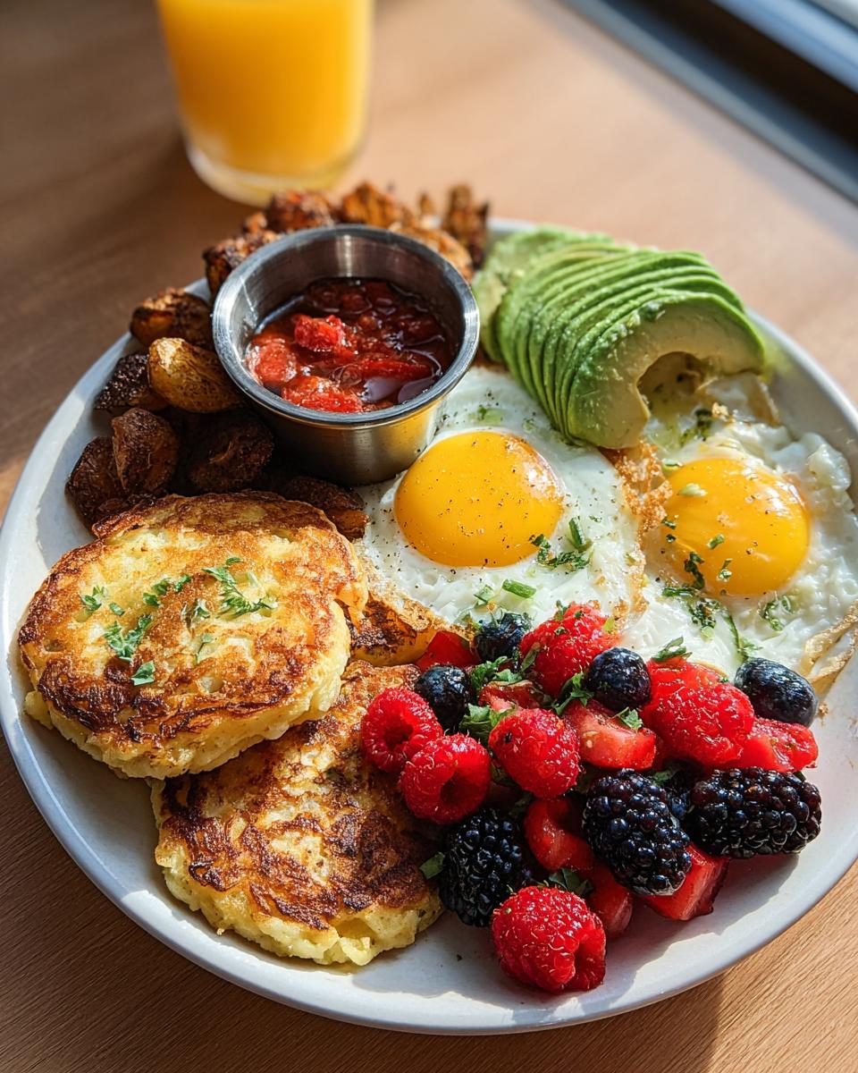 California Breakfast Plate - detail 2