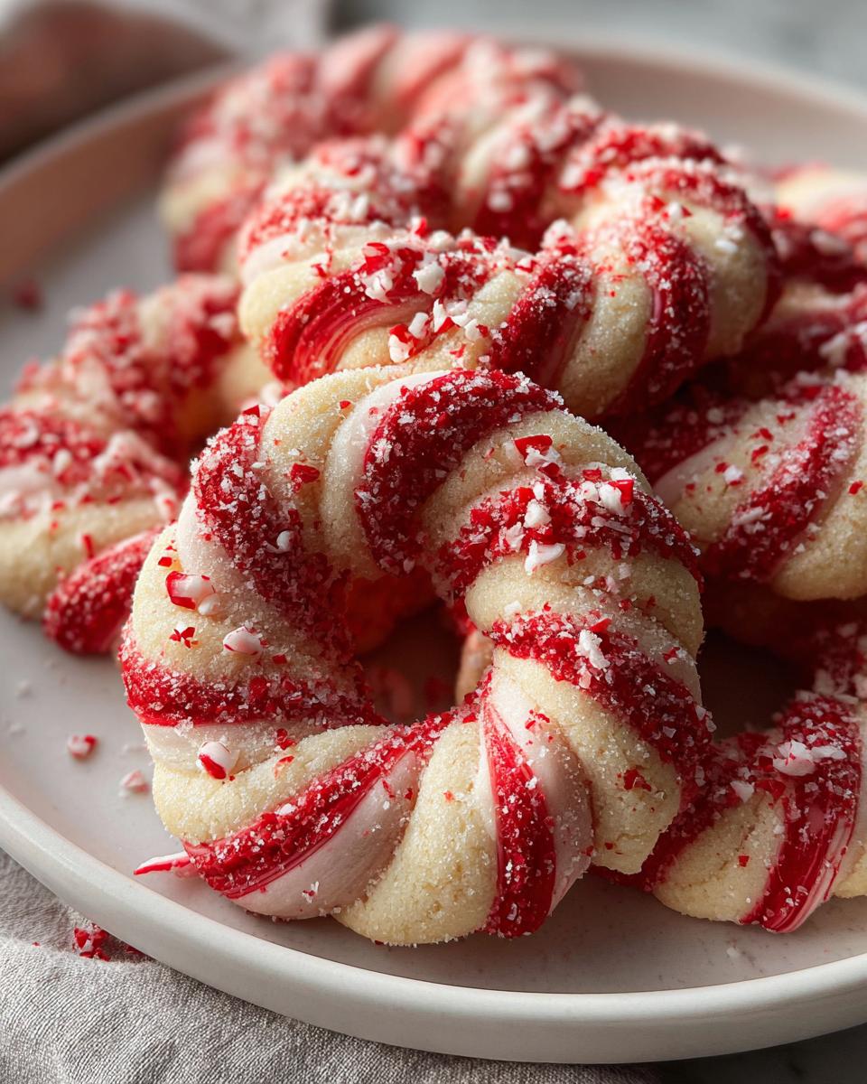 Candy Cane Cookies - detail 1