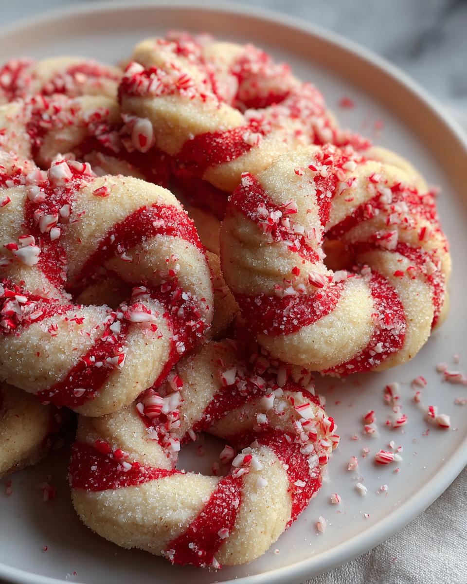 Candy Cane Cookies - detail 2