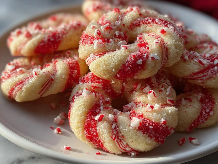 Candy Cane Cookies