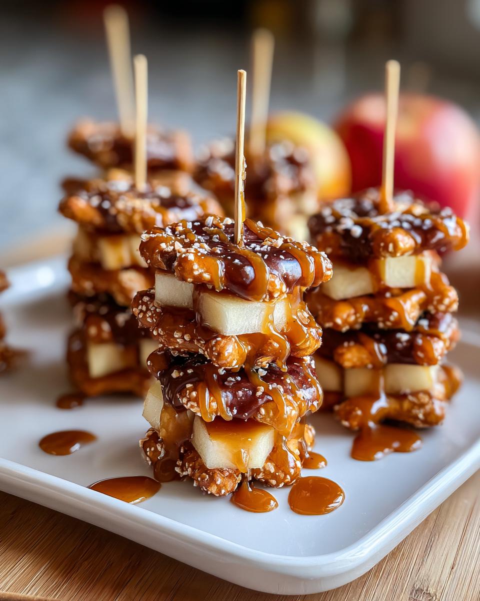 Irresistible Caramel Apple Pretzel Bites Ready in 15 Minutes 6 Caramel Apple Pretzel Bites - detail 2
