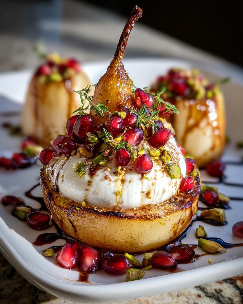 Caramelized Pear Burrata - detail 2