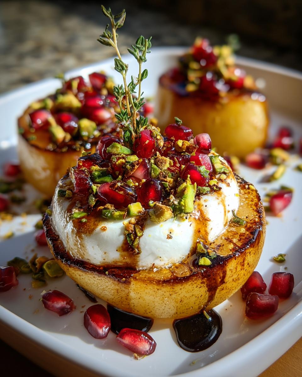 Caramelized Pear Burrata - detail 3