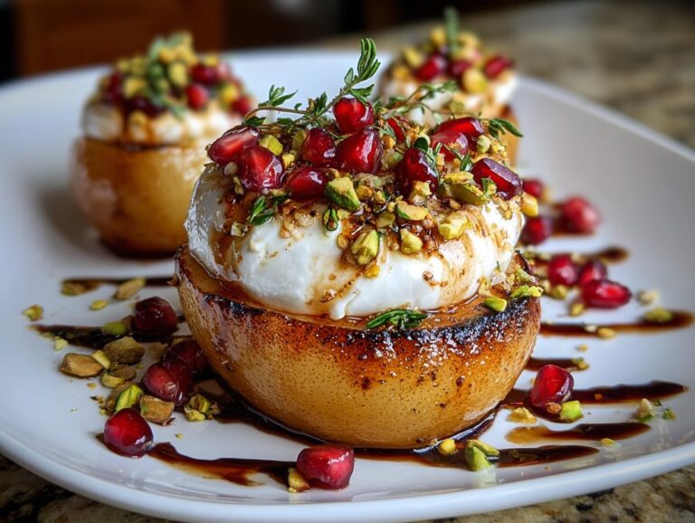 Caramelized Pear Burrata