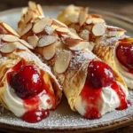 Cherry Breakfast Wraps