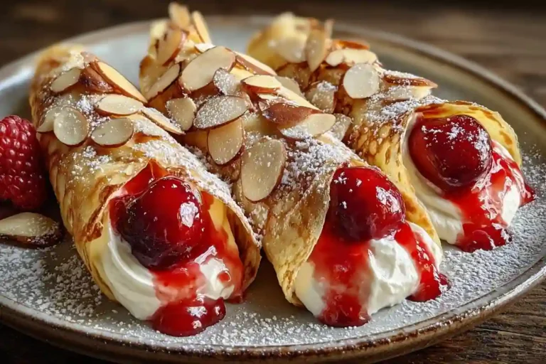 Cherry Breakfast Wraps