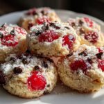 Cherry Shortbread Cookies