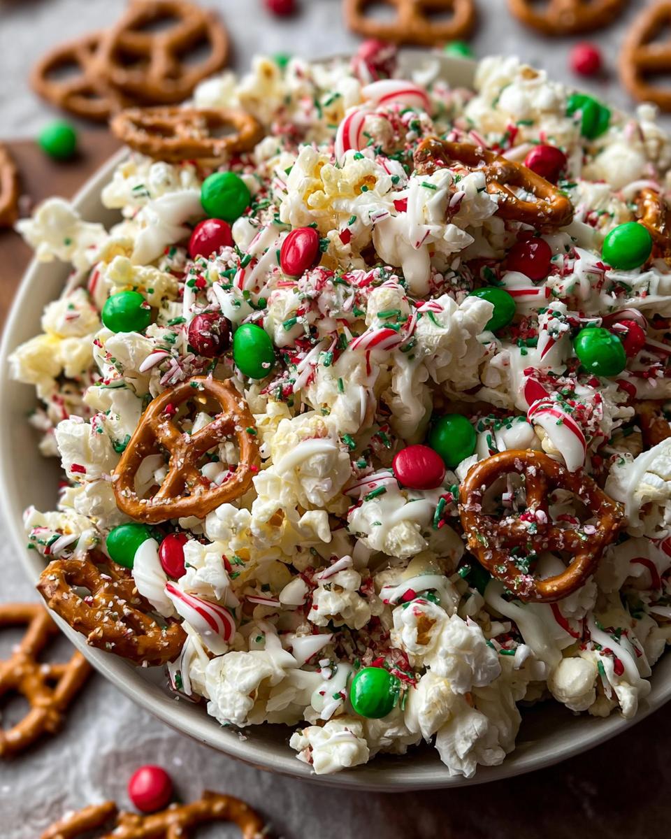 Christmas Popcorn Mix - detail 2