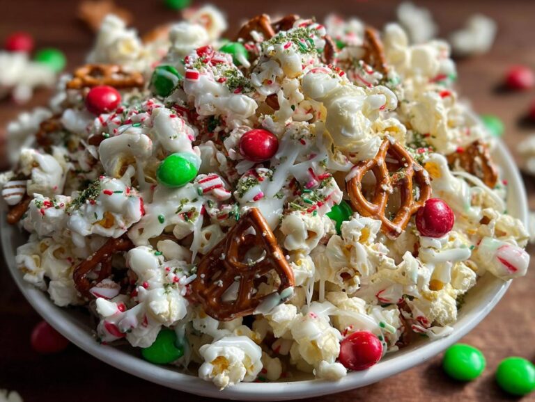 Christmas Popcorn Mix