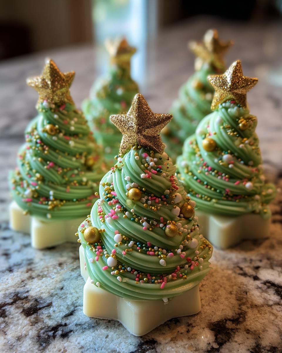 Christmas Tree Fudge - detail 1