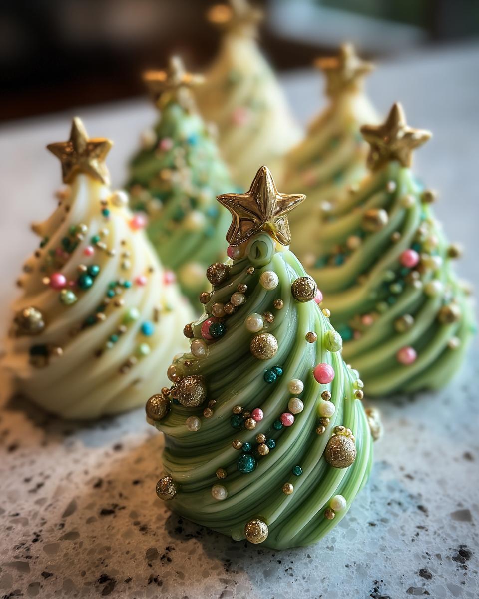 Christmas Tree Fudge - detail 2