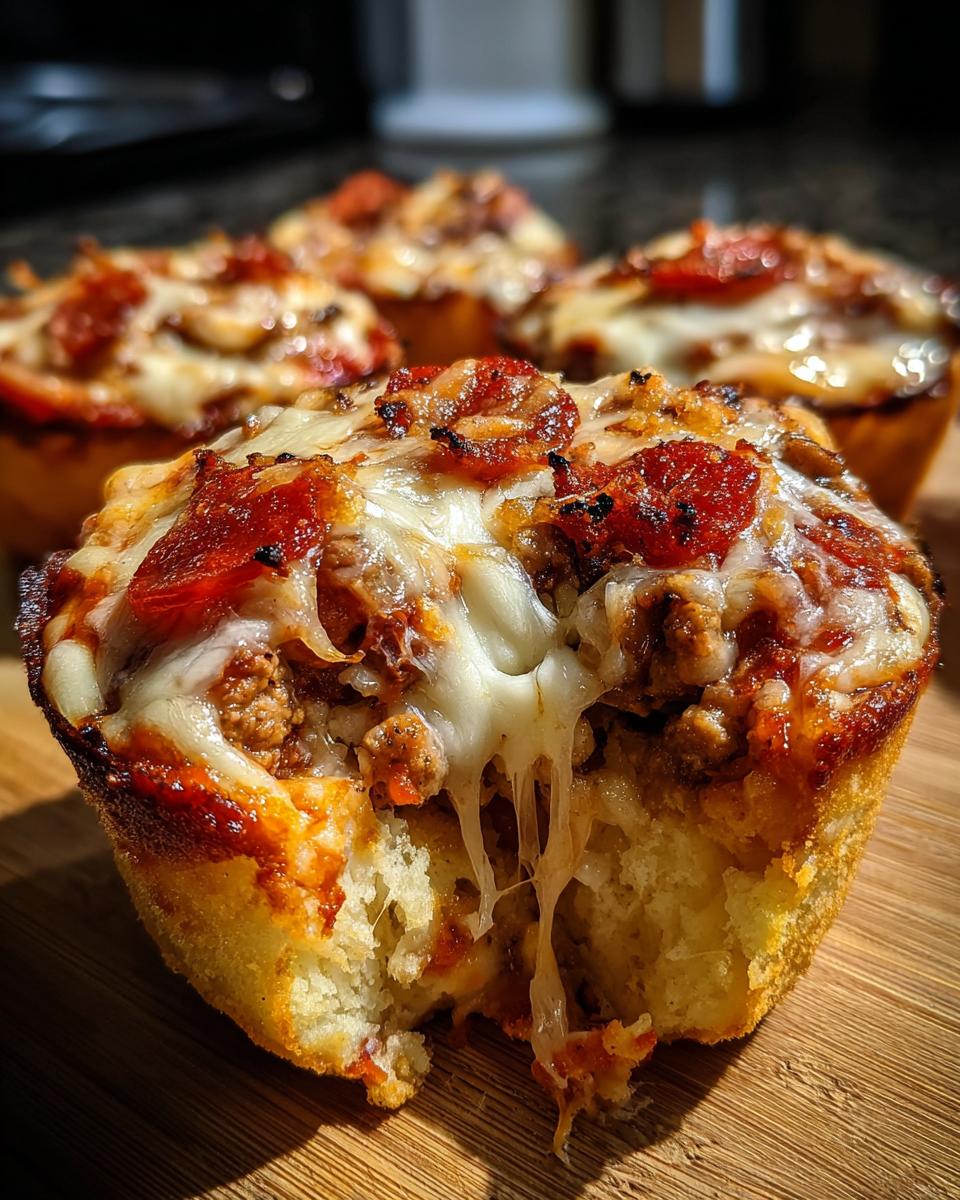 Irresistible 8-Minute Deep Dish Pizza Cupcakes You'll Crave 5 Deep Dish Pizza Cupcakes - detail 1